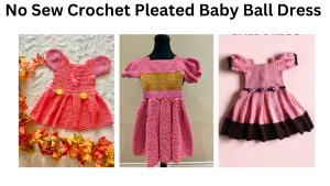 easy Crochet dress for baby girl free pattern