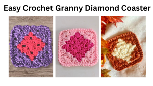 Easy crochet granny coaster patterns free