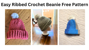 easy Free crochet hat patterns for adults for beginners