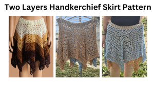 How to crochet a long skirt for beginners