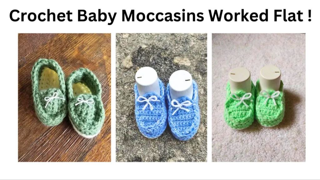 easy crochet baby mocassins