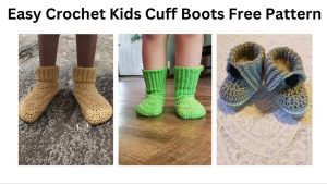 easy crochet cuff kids pattern