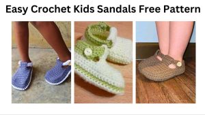 easy crochet shoes for kids pattern