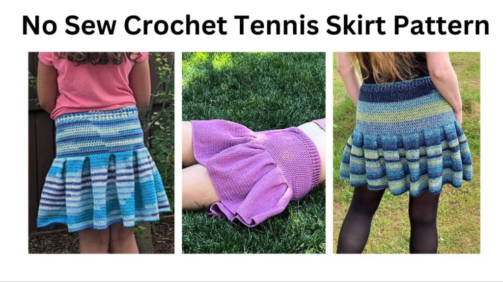 easy crochet tennis skirt