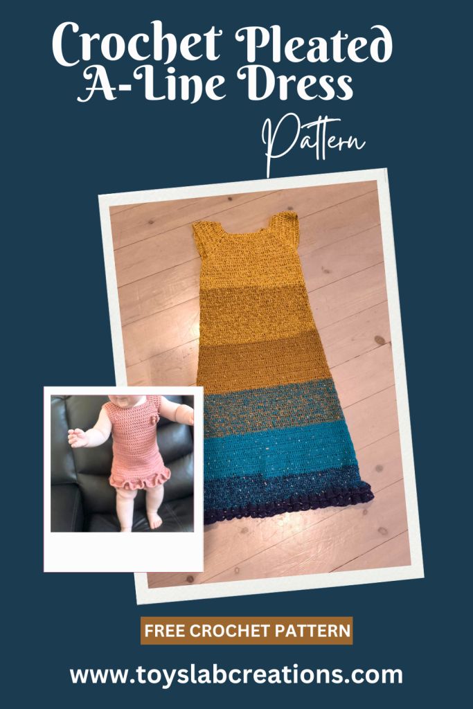 Fast and Easy Crochet Baby Dress Free Pattern