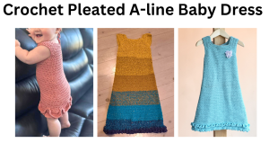 easy and Simple crochet baby dress free pattern