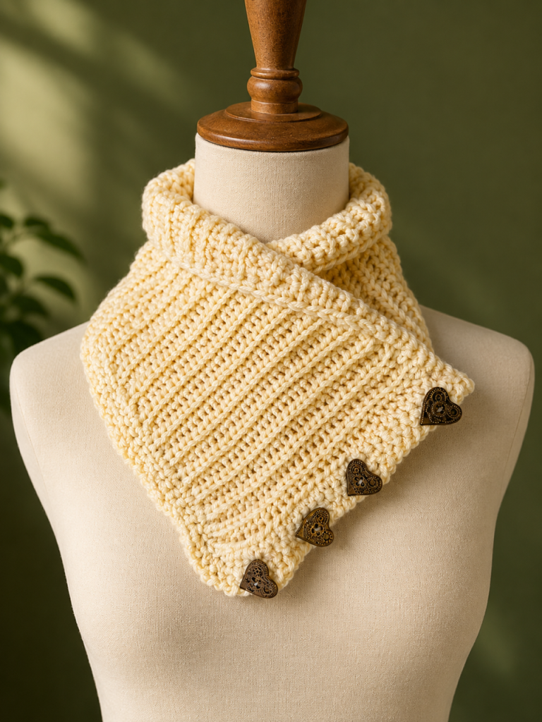 easy and beautiful crochet cowl